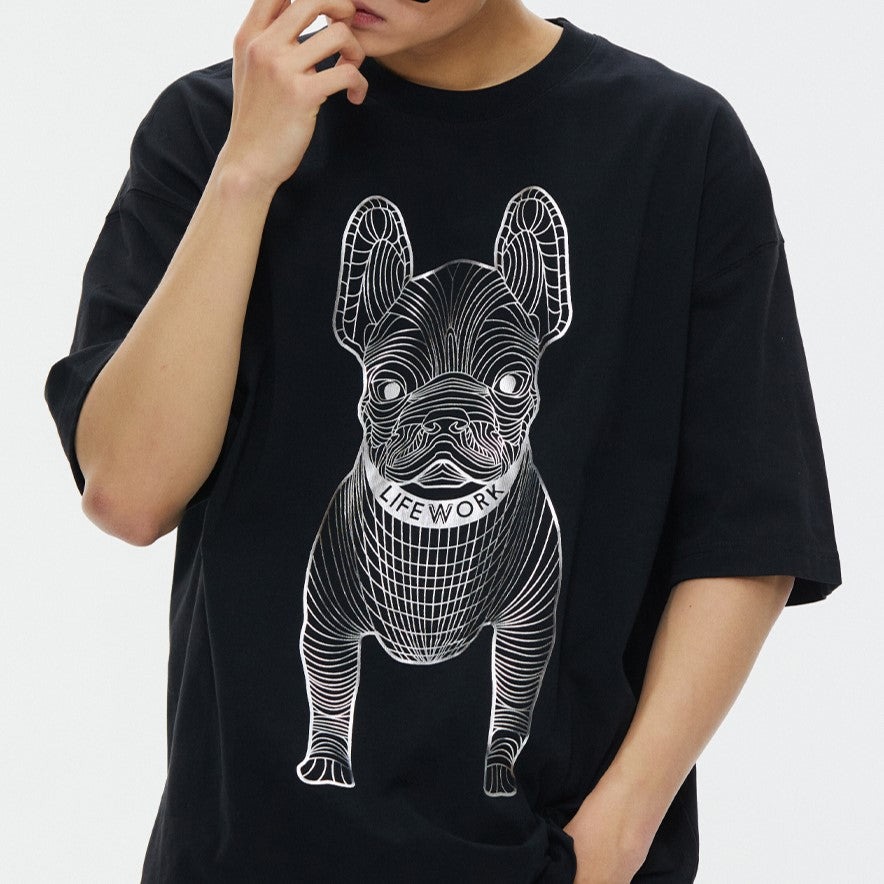 840 -  Áo Life Work Logo Radoc Signature - Jet Black - Code LW215TS990 [HÀNG CHÍNH HÃNG]