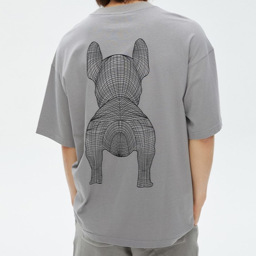 868 -  Áo Life Work Logo Radoc Signature - Gray - Code LW245TS982-GRAY [HÀNG CHÍNH HÃNG]