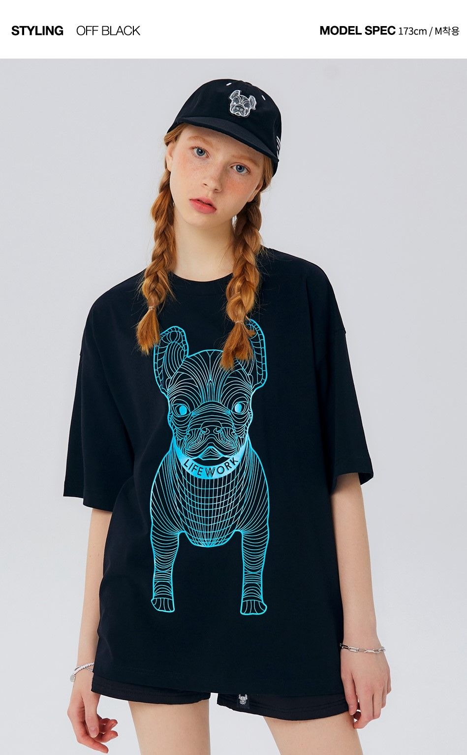 836 -  Áo Life Work Logo Radoc Signature -  OFF Black - Code LW225TS990 [HÀNG CHÍNH HÃNG]