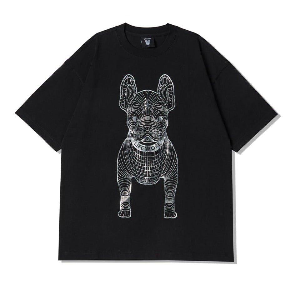 840 -  Áo Life Work Logo Radoc Signature - Jet Black - Code LW215TS990 [HÀNG CHÍNH HÃNG]