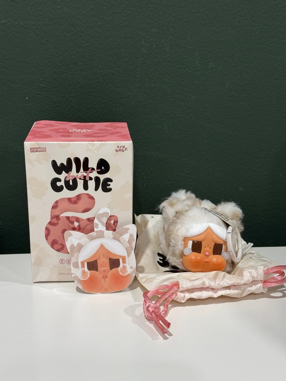 1583 - Crybaby Mèo Vanilla Cutie Wild but Cutie - Màu Trắng Camo [HÀNG CHÍNH HÃNG]