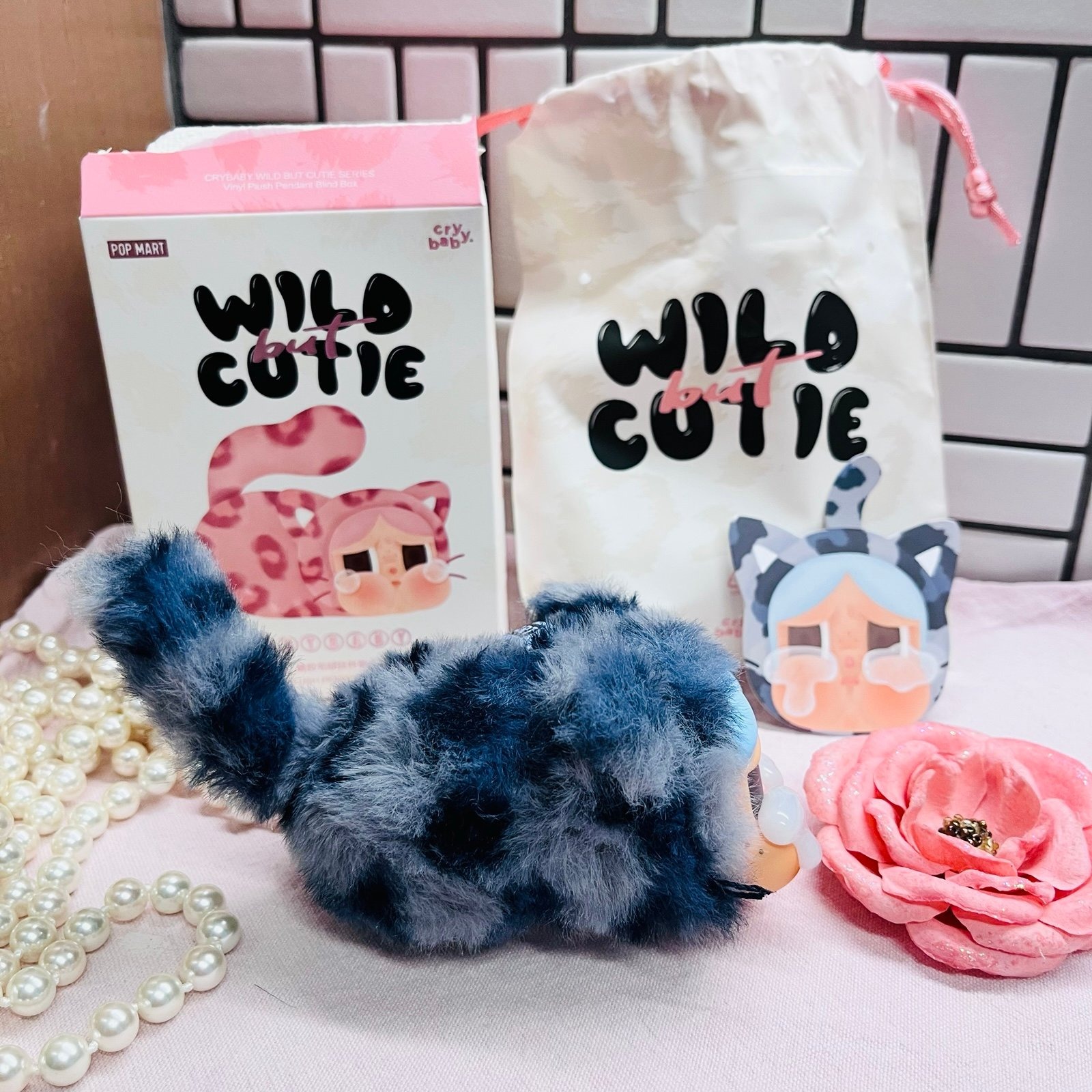 1582 - Crybaby Mèo Denim Cutie Wild but Cutie - Màu Xanh Dương Camo [HÀNG CHÍNH HÃNG]