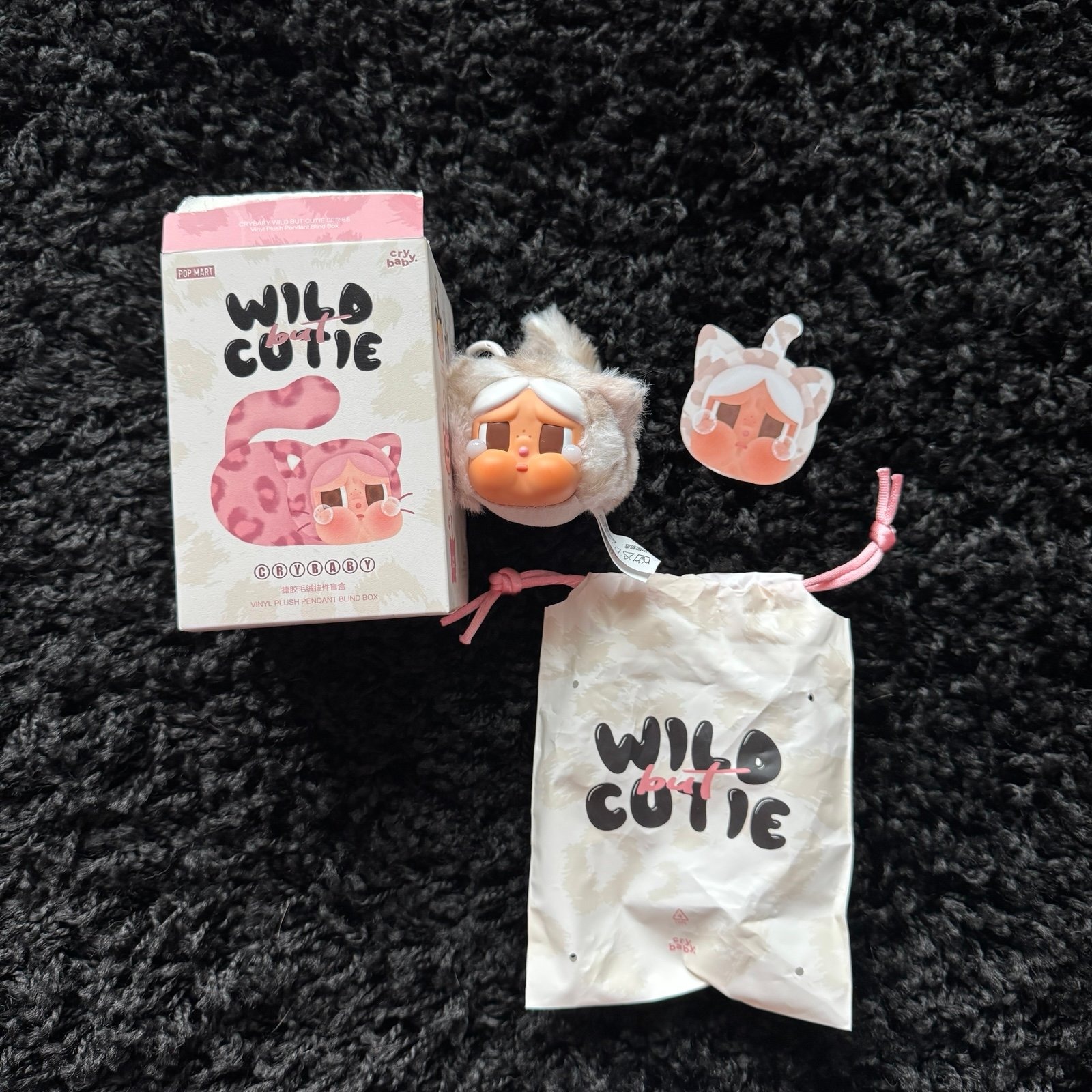 1583 - Crybaby Mèo Vanilla Cutie Wild but Cutie - Màu Trắng Camo [HÀNG CHÍNH HÃNG]