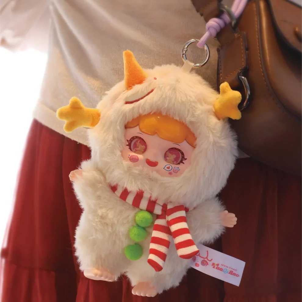 1144 - Manchao v3 Full Set 6 Bé - Manchao Mischievous Child RongRong Everyday Series Plush Dolls [CHÍNH HÃNG]