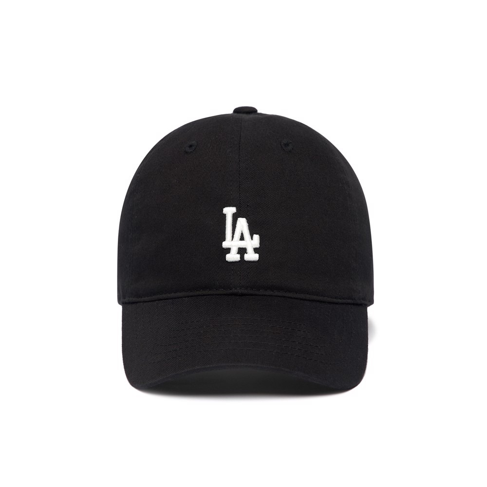 438 -  Nón MLB Unstructured Ball cap - Đen - LA Trắng Nhỏ [HÀNG CHÍNH HÃNG]