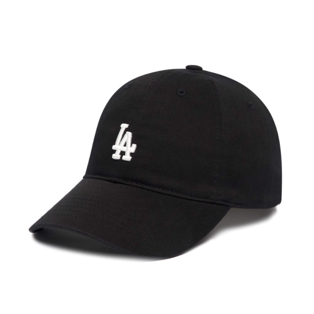 438 -  Nón MLB Unstructured Ball cap - Đen - LA Trắng Nhỏ [HÀNG CHÍNH HÃNG]
