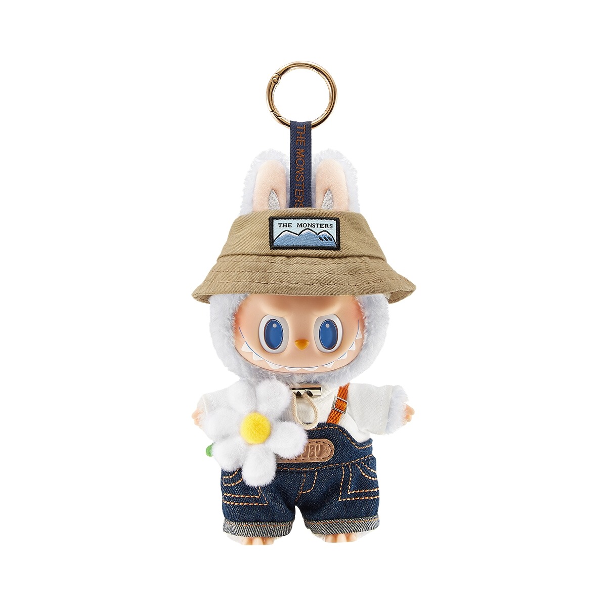 1057 -  Labubu hoa cúc Fall In Wild - Size bé 17cm  - 6941848280091 [HÀNG CHÍNH HÃNG] POP MART The Monsters Fall in Wild Series Vinyl Plush Pendant Doll