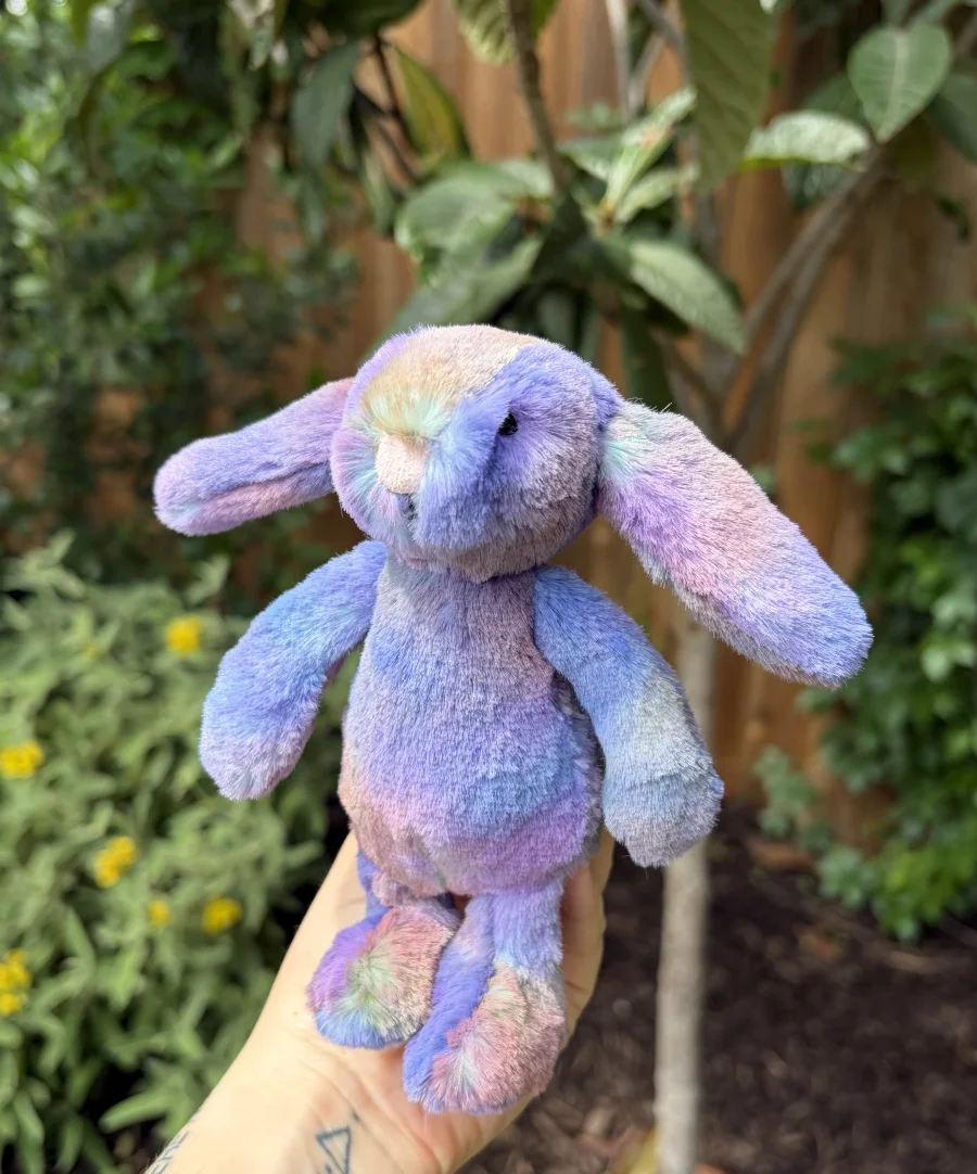 Móc khoá Jellycat Luxe Bunny Zodihop Bag Charm Chính Hãng