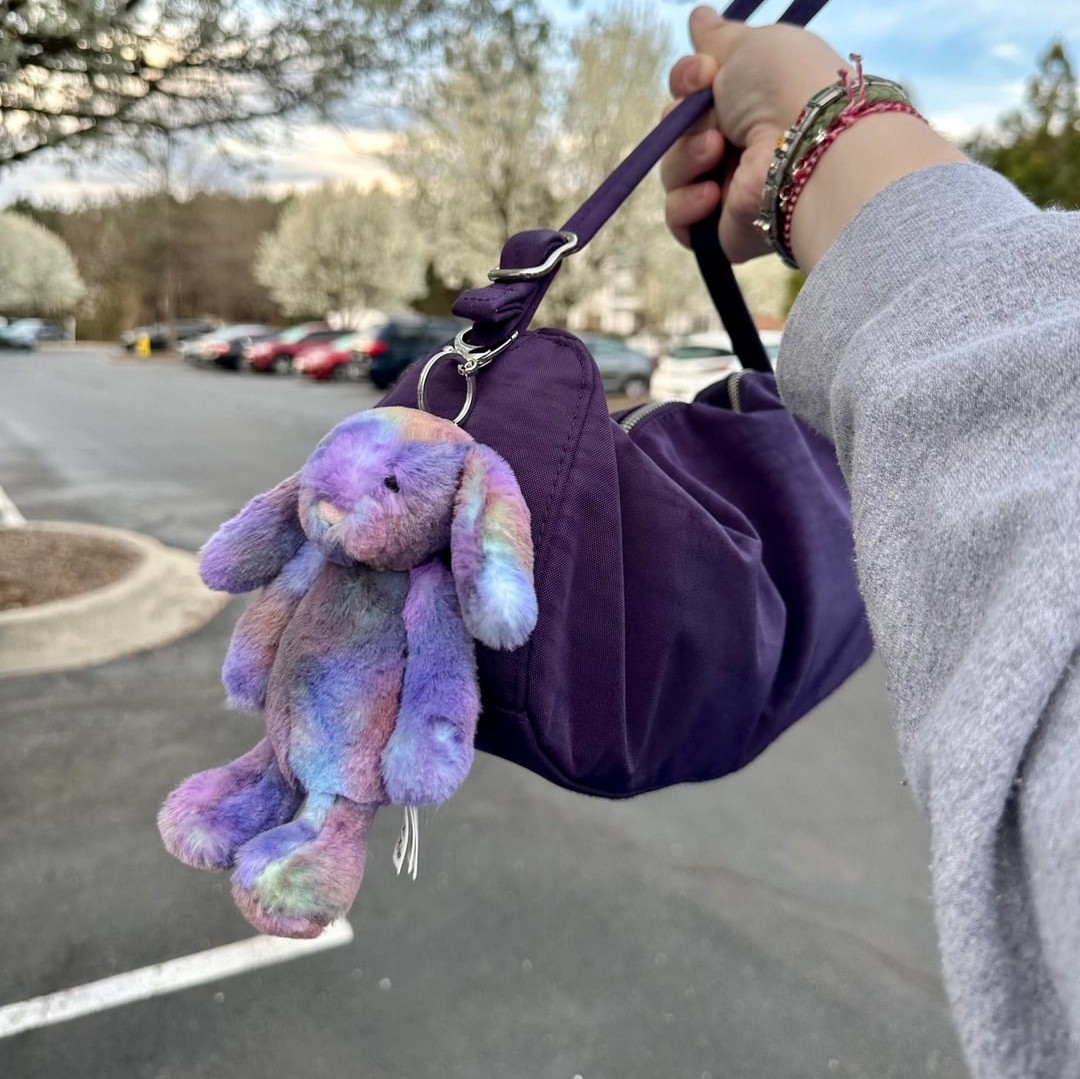 Móc khoá Jellycat Luxe Bunny Zodihop Bag Charm Chính Hãng