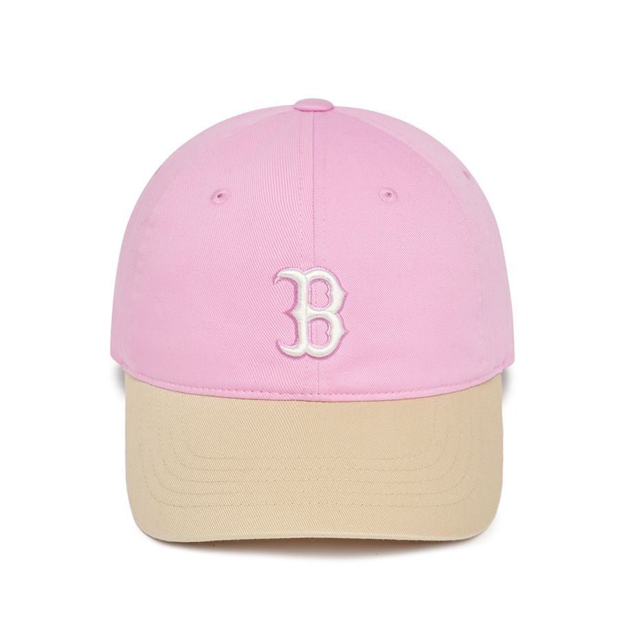 423 -  Nón MLB Unstructured Ball cap - Hồng Nâu - B Trắng [HÀNG CHÍNH HÃNG]