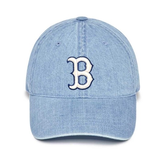 264 -  Nón Mũ MLB Denim Big B - Xanh Dương Nhạt [HÀNG CHÍNH HÃNG]