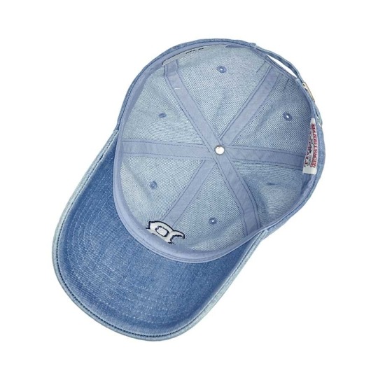 264 -  Nón Mũ MLB Denim Big B - Xanh Dương Nhạt [HÀNG CHÍNH HÃNG]