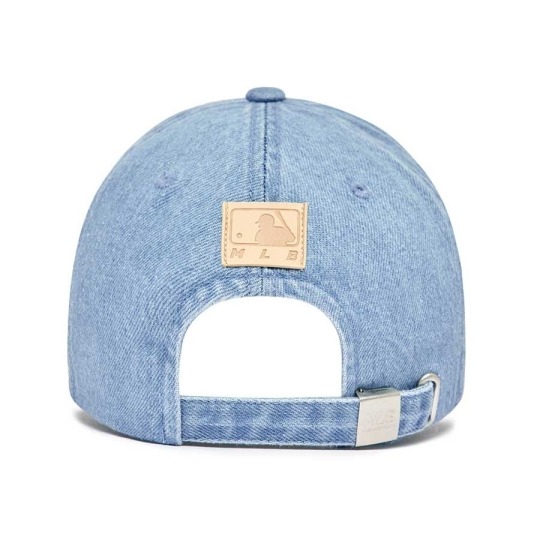 264 -  Nón Mũ MLB Denim Big B - Xanh Dương Nhạt [HÀNG CHÍNH HÃNG]