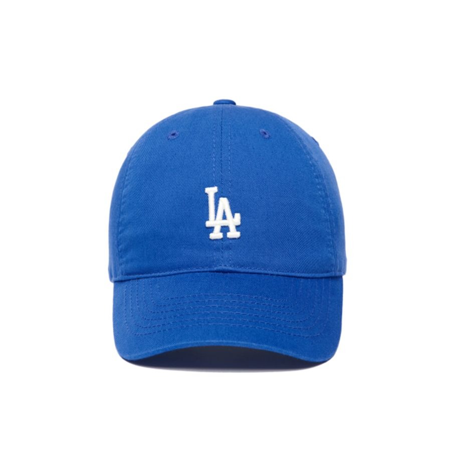 409  -  Nón MLB Unstructured Ball cap - Xanh Dương - LA Trắng Nhỏ [HÀNG CHÍNH HÃNG]