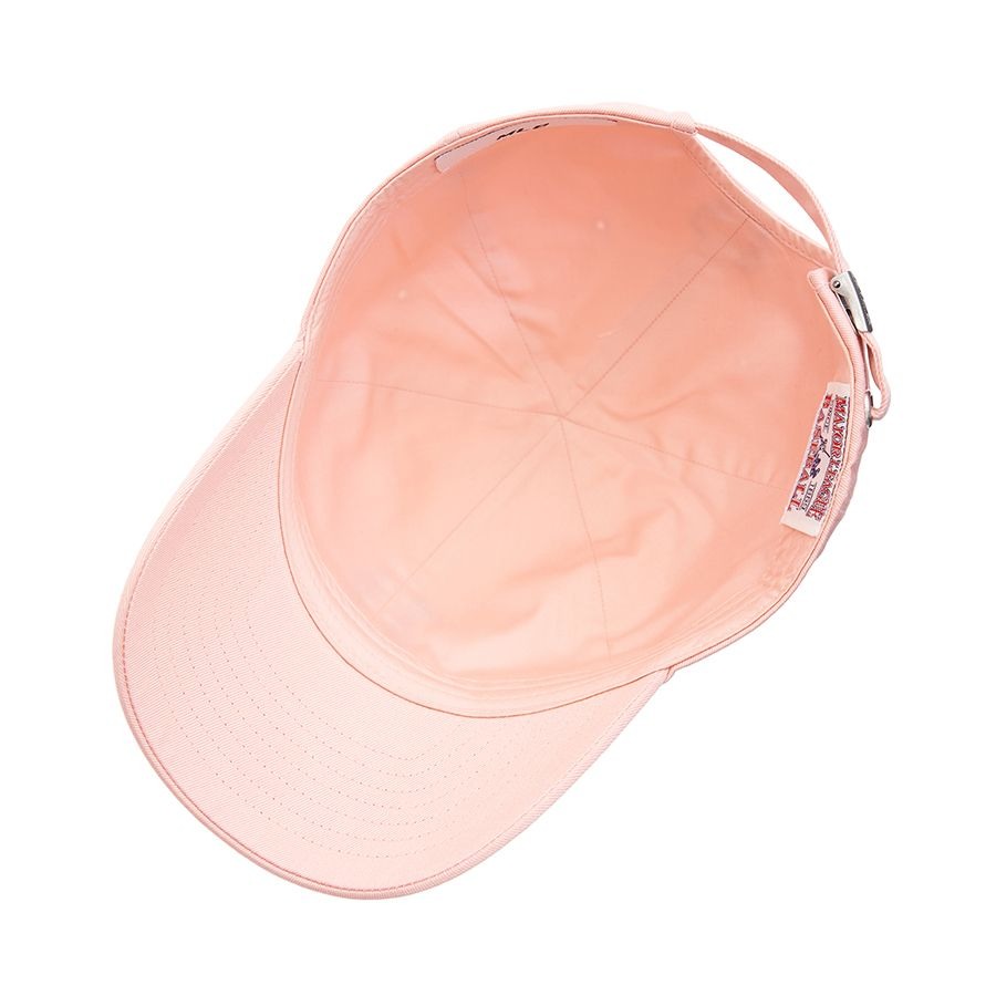 435 -  Nón MLB Unstructured Ball cap - Hồng - B Đỏ Xù [HÀNG CHÍNH HÃNG]
