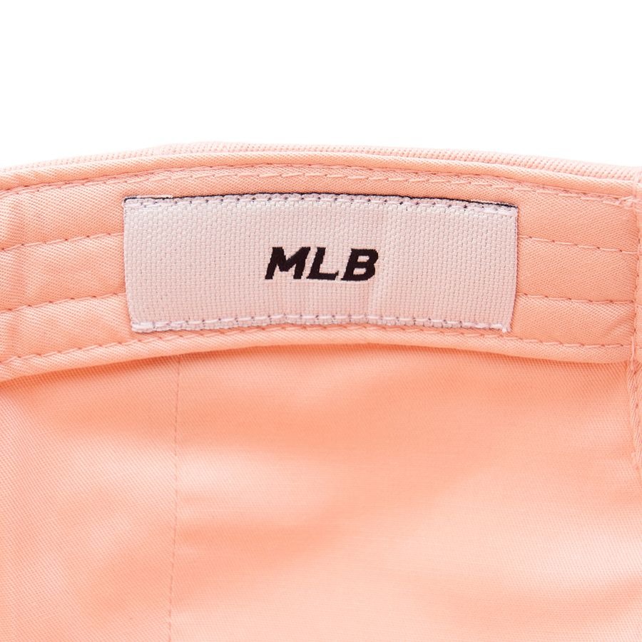435 -  Nón MLB Unstructured Ball cap - Hồng - B Đỏ Xù [HÀNG CHÍNH HÃNG]