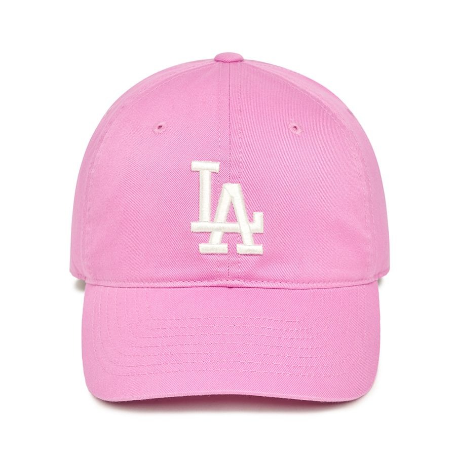 428 -  Nón MLB Unstructured Ball cap - Hồng - Ny Trắng To [HÀNG CHÍNH HÃNG]