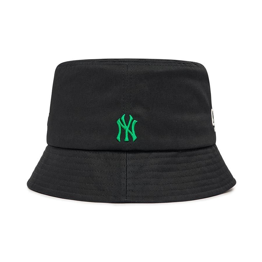 442 -  Nón MLB Bucket Unstructured Ball cap - Đen - Thỏ Xanh NY [HÀNG CHÍNH HÃNG]