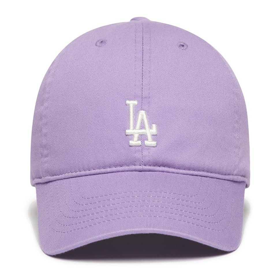 431 -  Nón MLB Unstructured Ball cap - Tím - LA Trắng Nhỏ [HÀNG CHÍNH HÃNG]