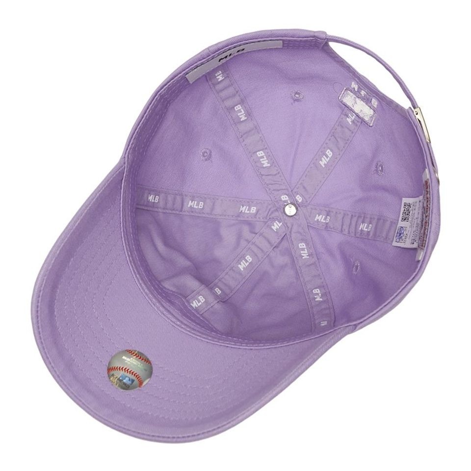431 -  Nón MLB Unstructured Ball cap - Tím - LA Trắng Nhỏ [HÀNG CHÍNH HÃNG]