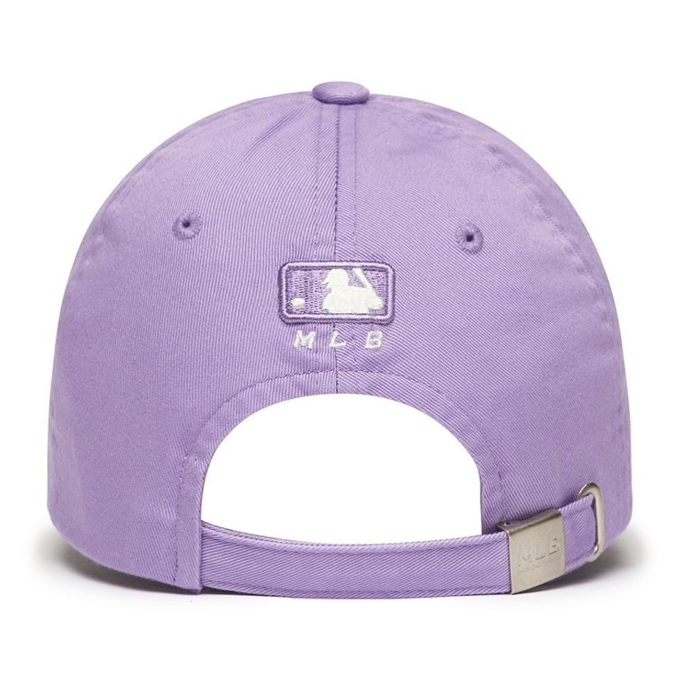 431 -  Nón MLB Unstructured Ball cap - Tím - LA Trắng Nhỏ [HÀNG CHÍNH HÃNG]