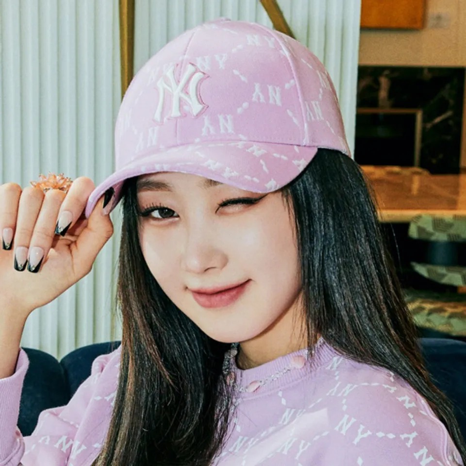 1060 -  Nón MLB x AESPA NY Diamond Monogram Structured Ball Cap New York Yankees - Code 3ACPM032N 50PKS [HÀNG CHÍNH HÃNG]