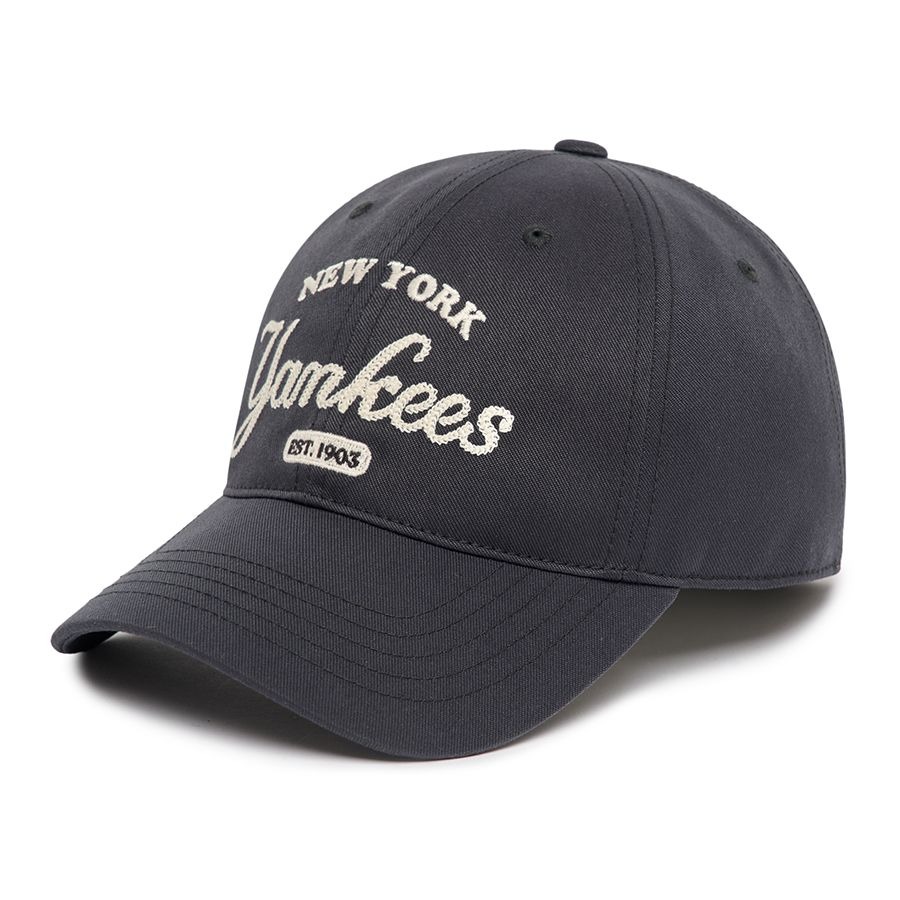 024 -  Nón Mũ MLB Varsity Lettering - Xám [HÀNG CHÍNH HÃNG]