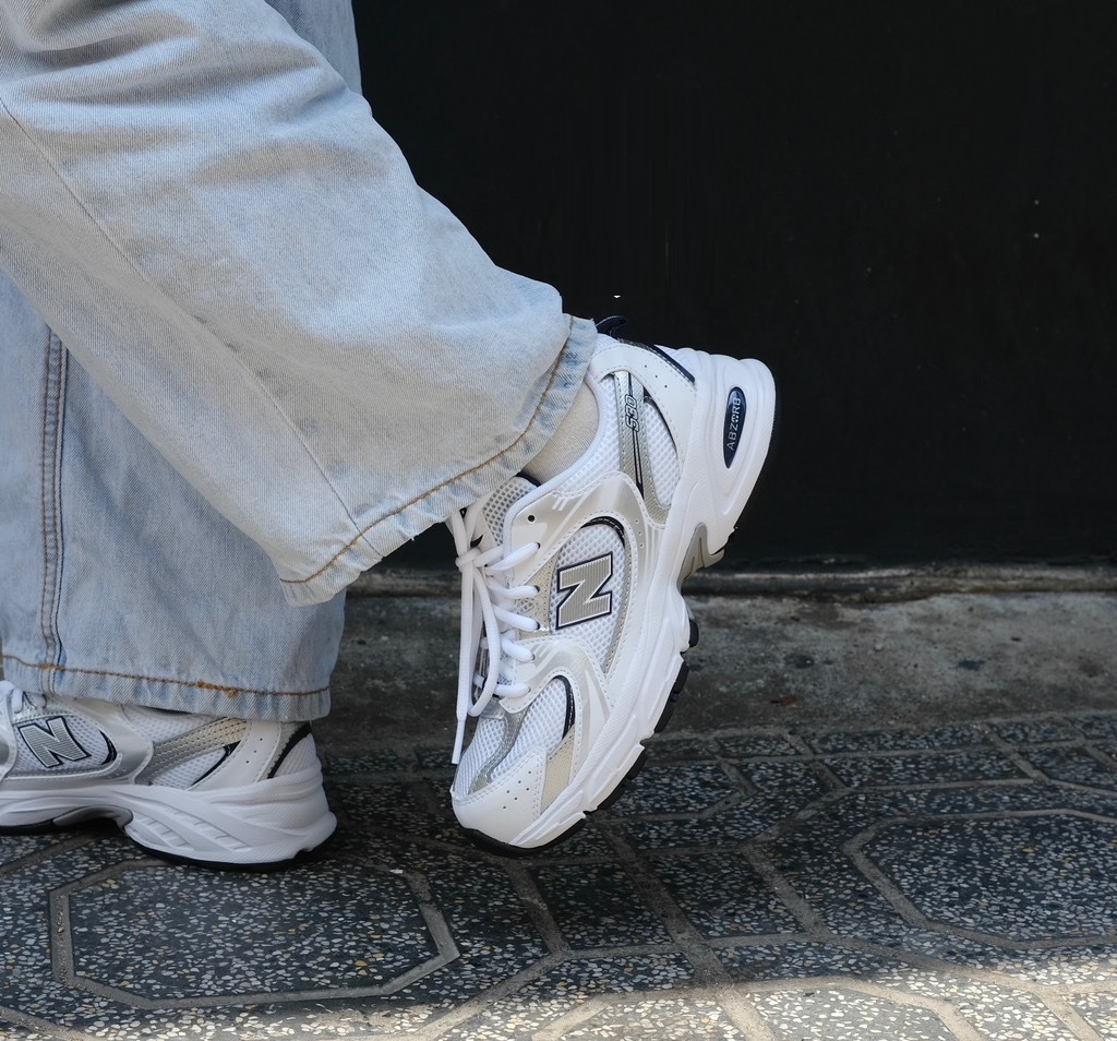 2711 - Giày New Balance 530 GS White Silver Navy GR530SB1 [HÀNG CHÍNH HÃNG]