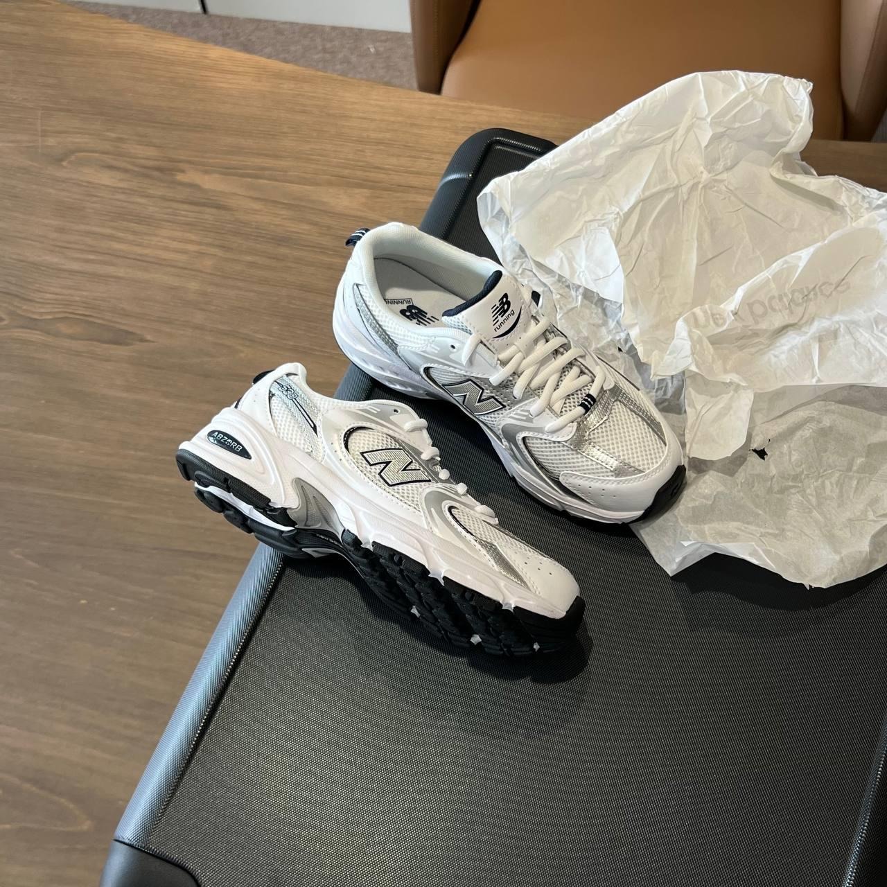 2711 - Giày New Balance 530 GS White Silver Navy GR530SB1 [HÀNG CHÍNH HÃNG]