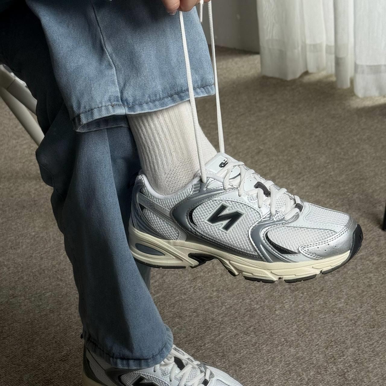 2089 - Giày New Balance 530 Silver Metallic U530ESA [HÀNG CHÍNH HÃNG]