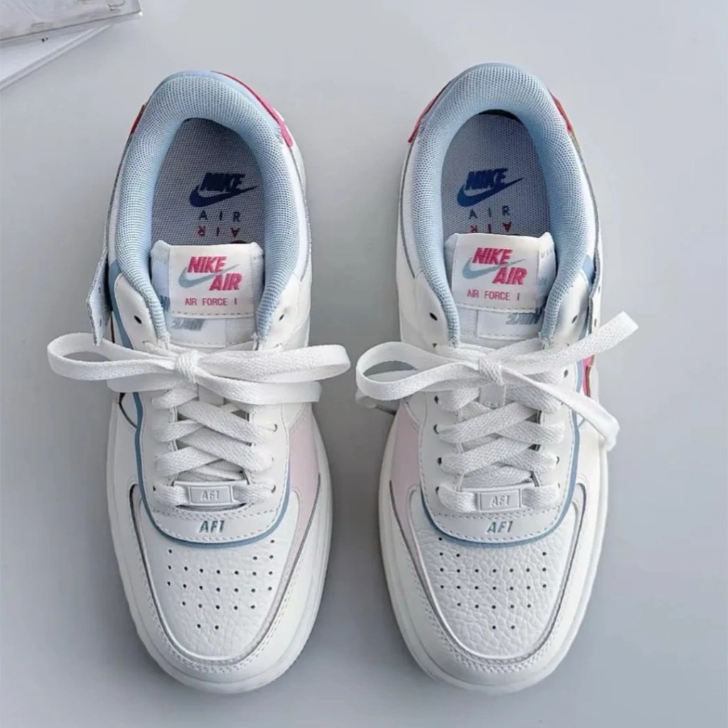 2617 - Giày Nike Air Force 1 Shadow White Pink Blue IQ9803-161 [HÀNG CHÍNH HÃNG]