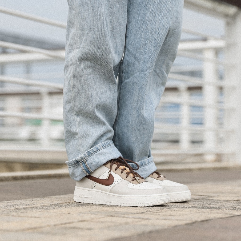 733 -  Giày Nike Air Force 1 LV8 Brogue Sail Brown FV3702 121 [HÀNG CHÍNH HÃNG]
