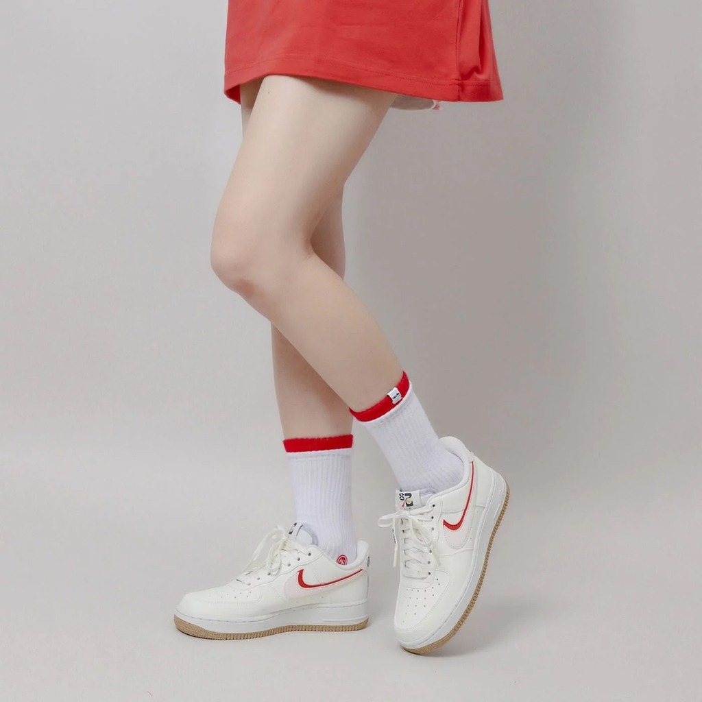 513 -  Giày Nike Air Force 1 LX 82 Sail Brown Red DX6065 101 [HÀNG CHÍNH HÃNG]