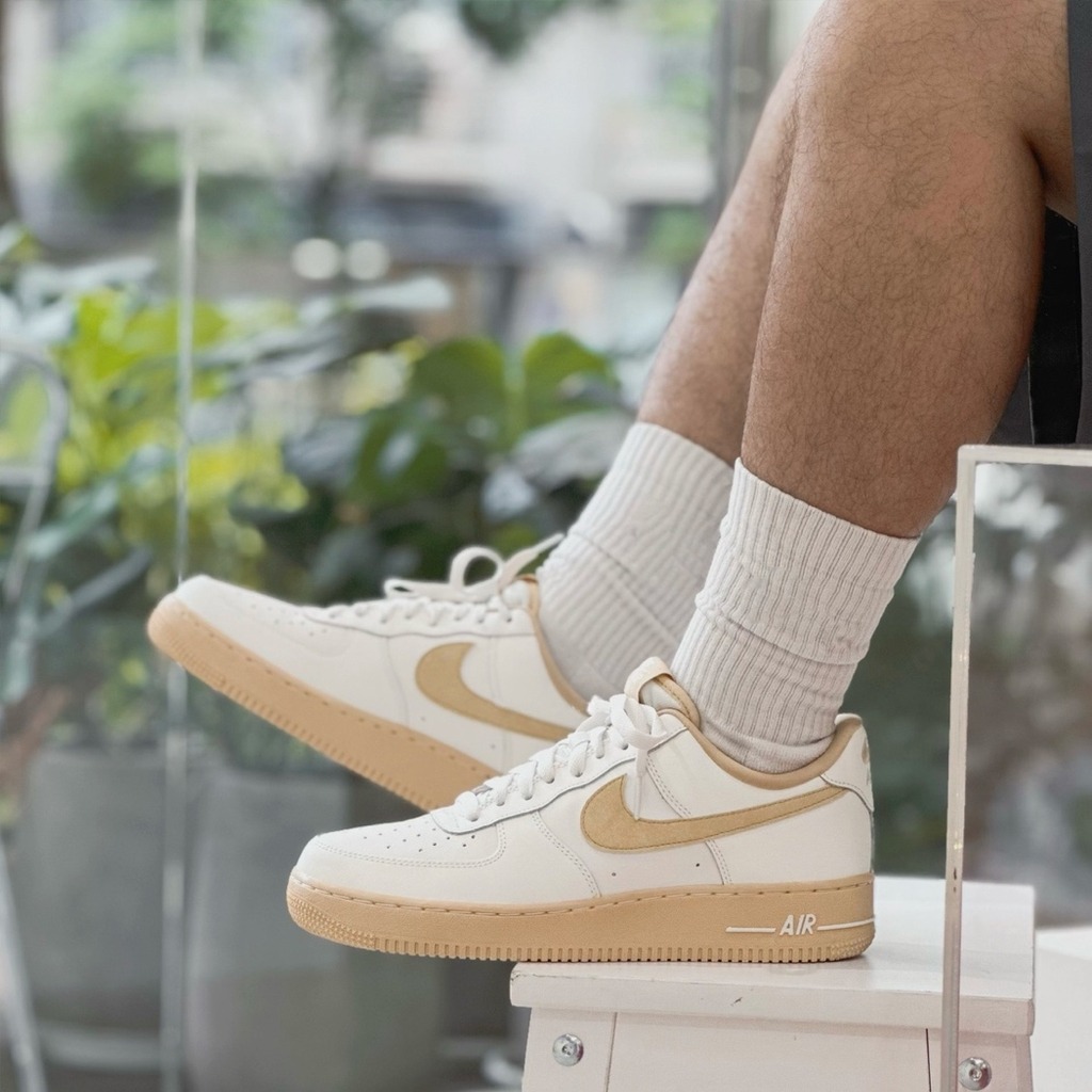 1168 - Giày Nike Air Force 1 Low 07 Sail Sesame - Code FZ3597 133 [HÀNG CHÍNH HÃNG]