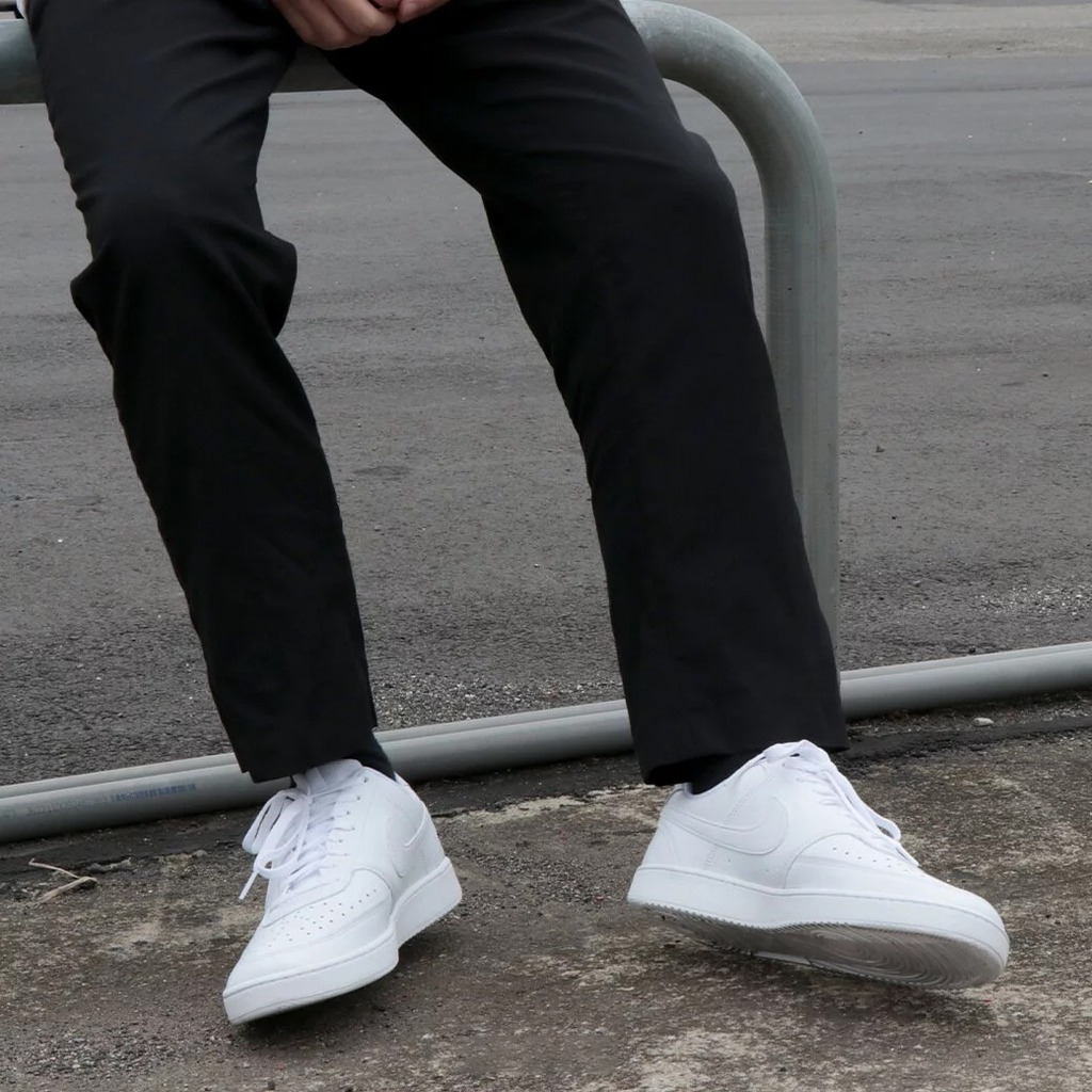 117- Giày Nike Court Vision All White DH2987-100 / DH3158-100 [HÀNG CHÍNH HÃNG]