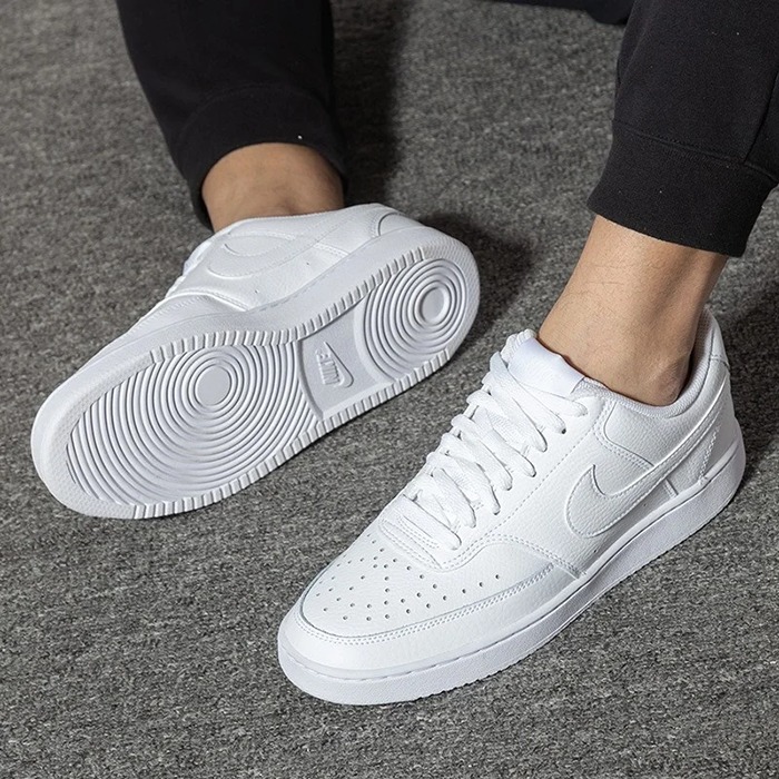 117 -  Giày Nike Court Vision All White - Code DH2987-100 / DH3158-100 [HÀNG CHÍNH HÃNG]