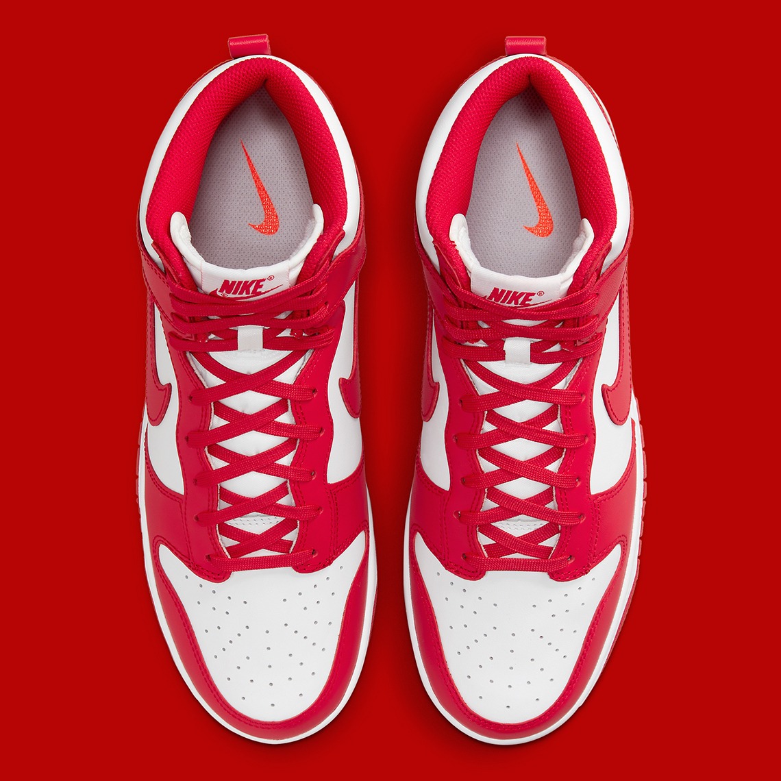 305 -  Giày Nike Dunk High Red [HÀNG CHÍNH HÃNG]
