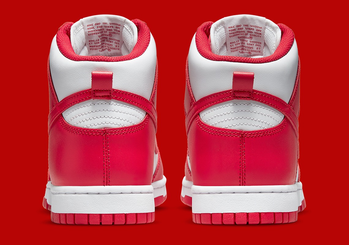 305 -  Giày Nike Dunk High Red [HÀNG CHÍNH HÃNG]