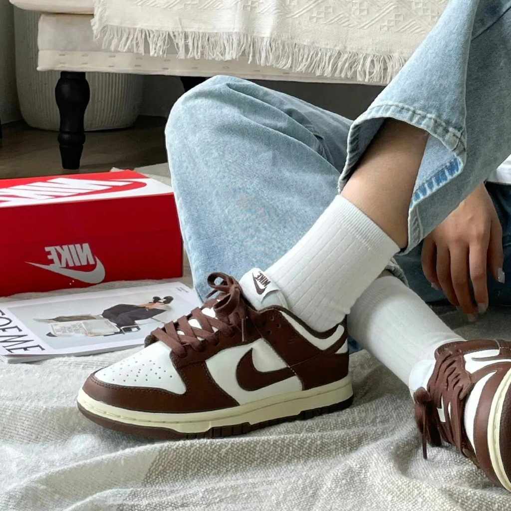 308 -  Giày Nike Dunk Low Sail Cacao Wow - Code DD1503-124 [HÀNG CHÍNH HÃNG]