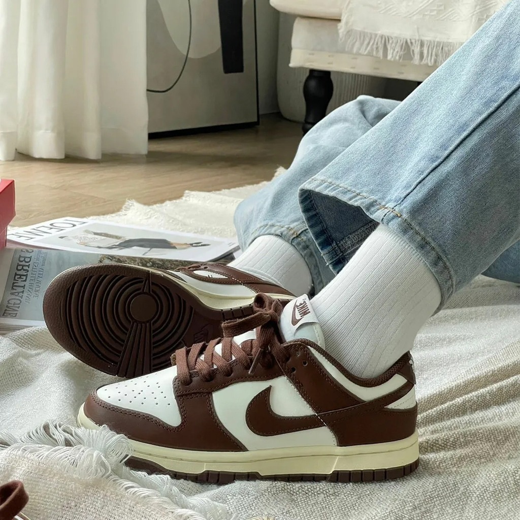 308 -  Giày Nike Dunk Low Sail Cacao Wow - Code DD1503-124 [HÀNG CHÍNH HÃNG]