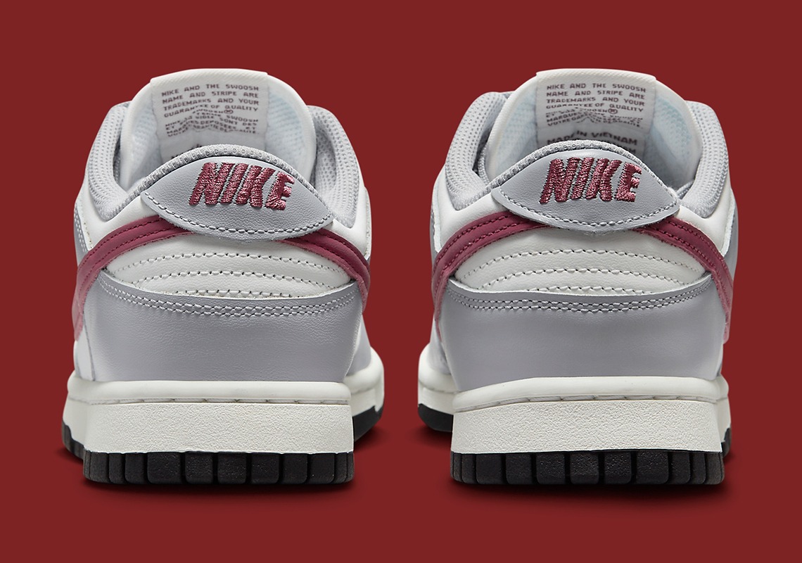 313 -  Giày Nike WMNS Dunk Low "Grey/Red" - DD1503-122 [HÀNG CHÍNH HÃNG]