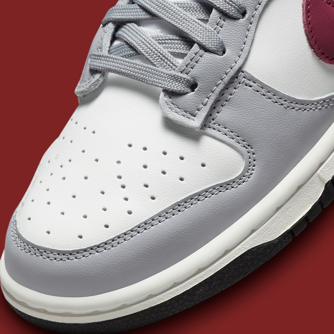 313 -  Giày Nike WMNS Dunk Low "Grey/Red" - DD1503-122 [HÀNG CHÍNH HÃNG]