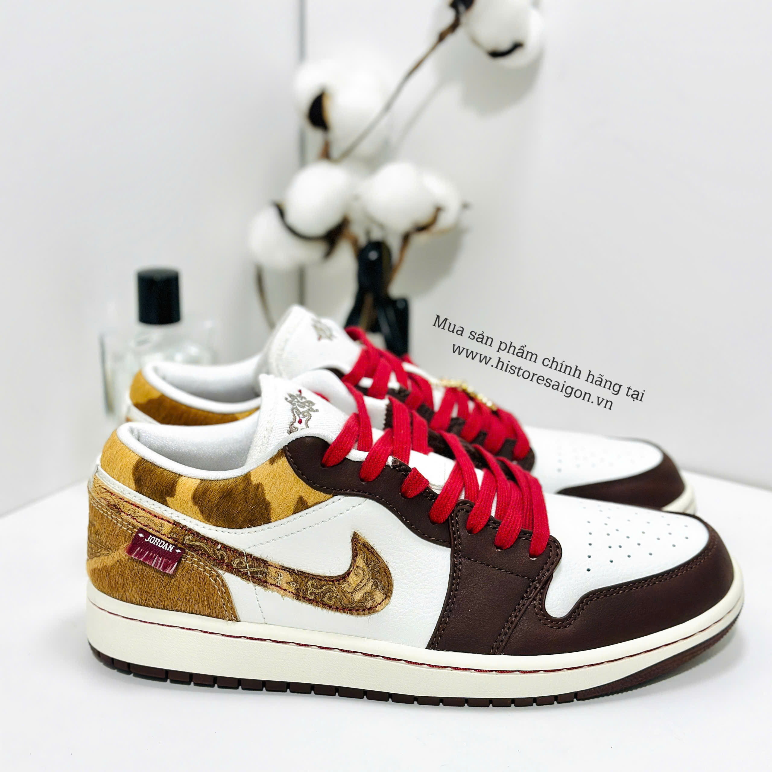 2256 - Giày Nike Air Jordan 1 Low SE Year of the Horse IQ5321-121 [HÀNG CHÍNH HÃNG]