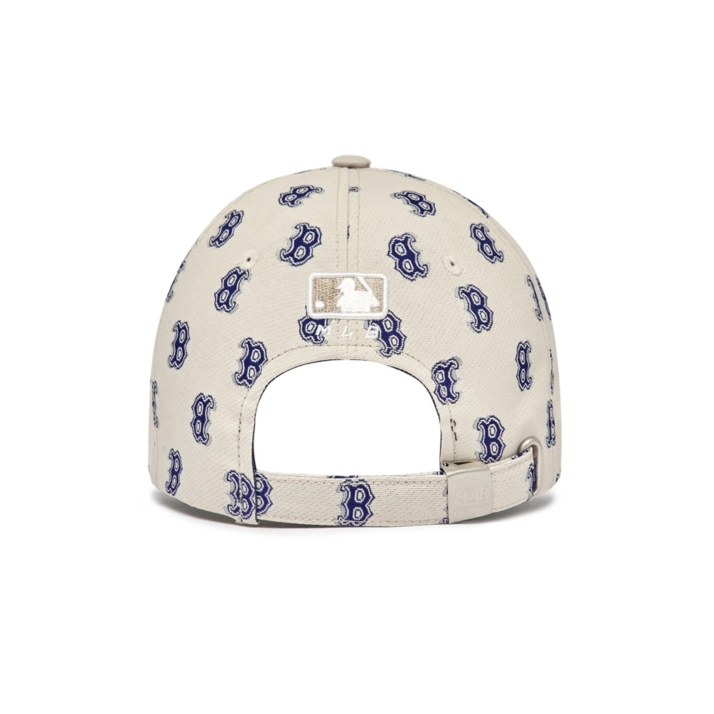 2056 - Nón MLB Monogram Classic Structure Ball Cap Boston Red Sox L.Beige 3ACPFF02N-43BGL [HÀNG CHÍNH HÃNG]
