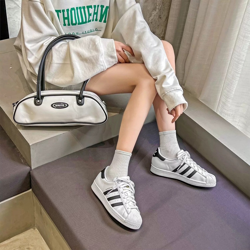 819 -  Giày  Adidas Superstar OG Vintage White - FU7712 [HÀNG CHÍNH HÃNG]