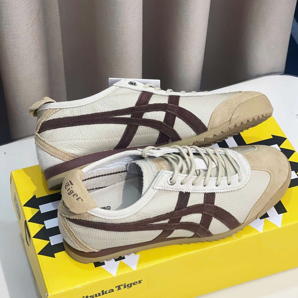 1801 - Giày Onitsuka Tiger Mexico 66 SD Putty Brown 1183C015-204 [HÀNG CHÍNH HÃNG]