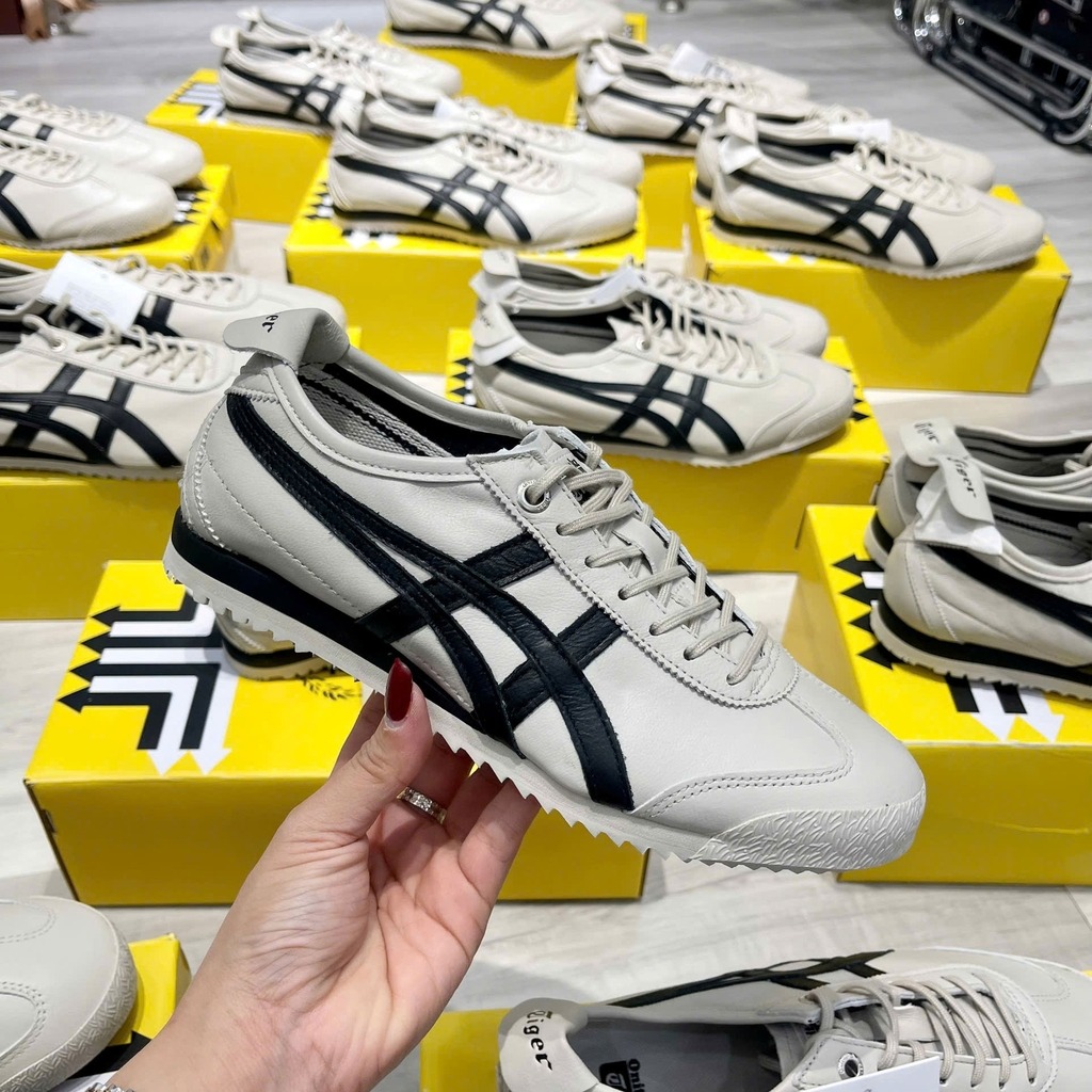 1799 - Giày Onitsuka Tiger Mexico 66 SD Warm Beige Black 1183A872-255 [HÀNG CHÍNH HÃNG]