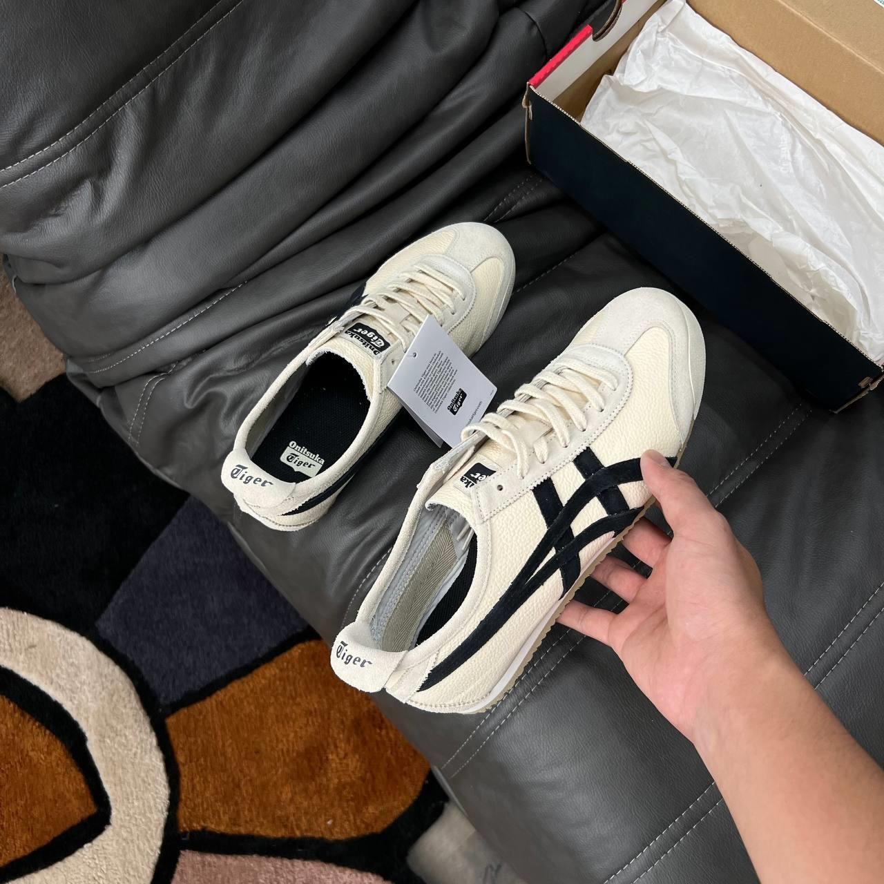 1891 - Giày Onitsuka Tiger Mexico 66 'White Black' 1183B391-200 [HÀNG CHÍNH HÃNG]