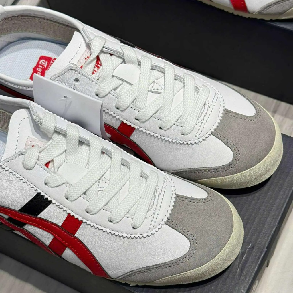 2663 - Giày Onitsuka Tiger Mexico 66 ‘White / Classic Red’ 1183C102-105 [HÀNG CHÍNH HÃNG]