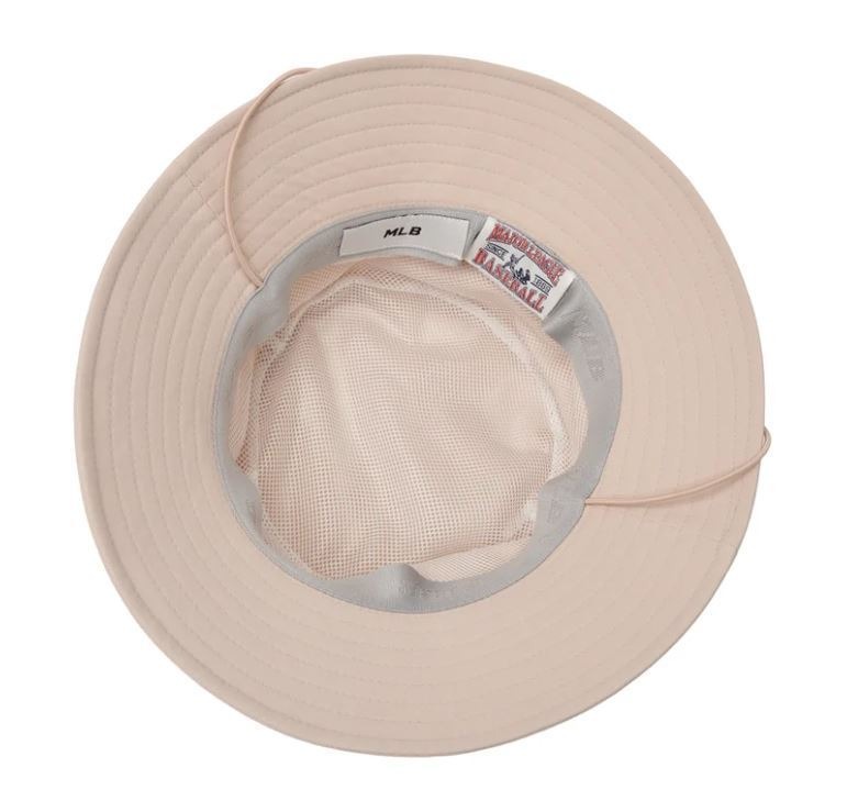 995 -  Nón MLB Bucket Hat Safari New York Yankees White - Trắng - Code 3AHT4014N 43SAS [HÀNG CHÍNH HÃNG]